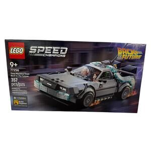 LEGO Speed Champions Back to The Future Time Machine 77256 NEW Sealed